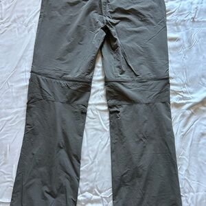 Columbia Gray Cargo Pants Convertible Outdoor